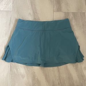 Lululemon Blue Green Teal Skort/Skirt